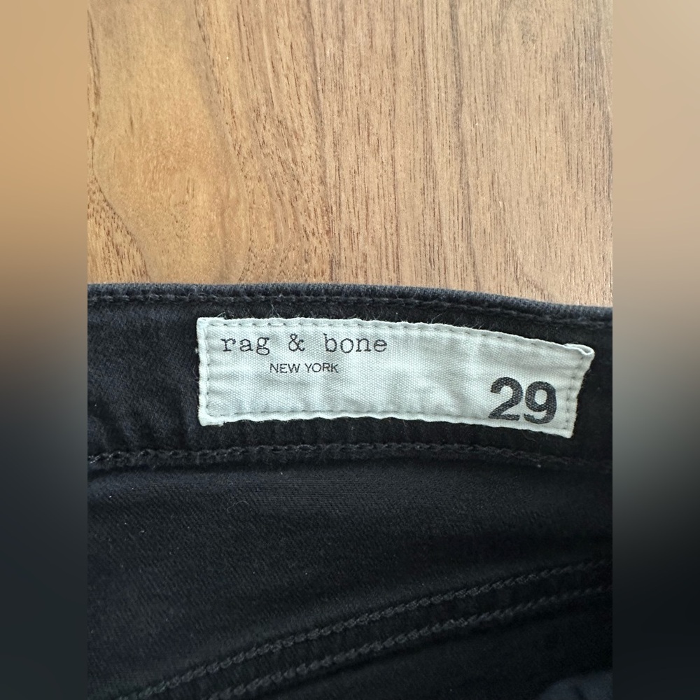 Rag & Bone Peyton Bootcut Jeans – Black – Size 29 – EUC - Picture 11 of 14